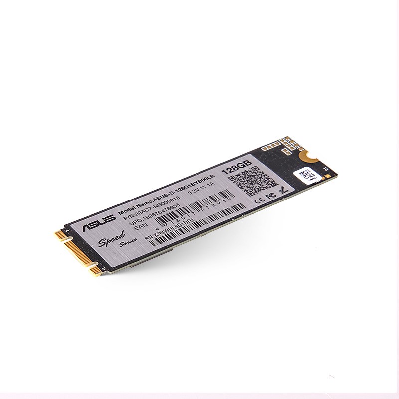 ASUS Speed Series M.2 SATA 128GB SSD 华硕原厂固态硬盘 组合套装