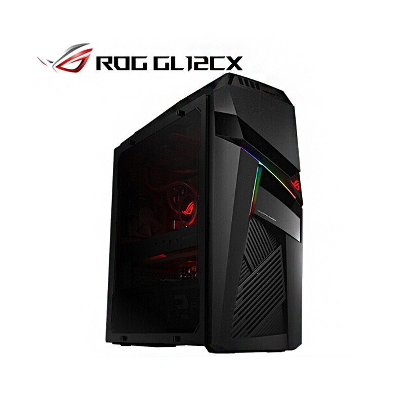 ROG GL12CX 电竞光刃(intel 酷睿i9-9900K  /16G/ 512GSSD+1T HDD RTX2060 6G独显)水冷侧透吃鸡游戏台式电脑主机