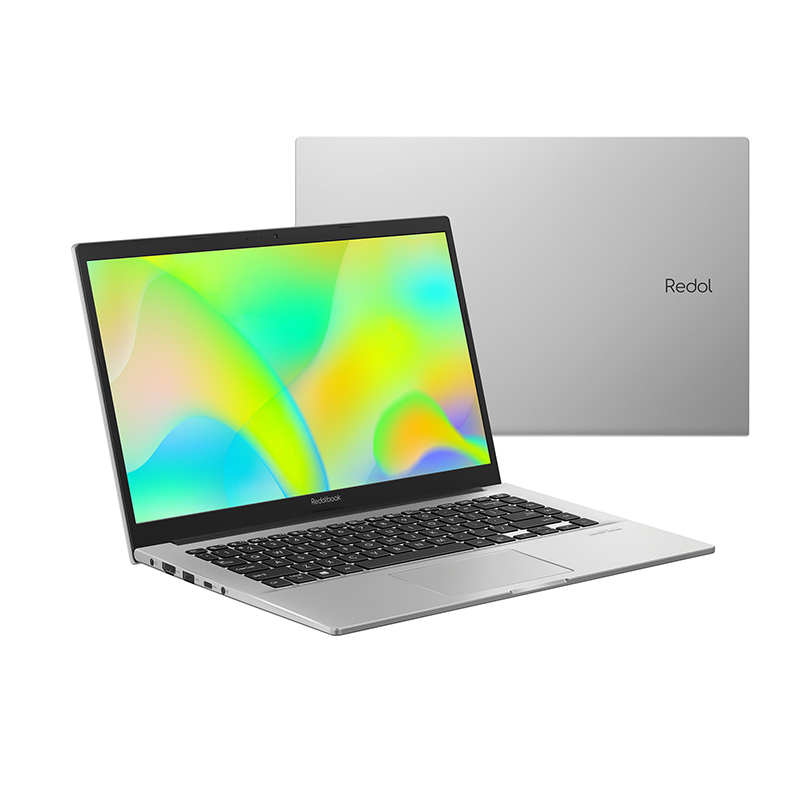 Redolbook14 高闪银 锐龙R7 14英寸窄边框轻薄笔记本电脑（Windows 10 Home/R7-4700U/8GB/256G SSD/集显）