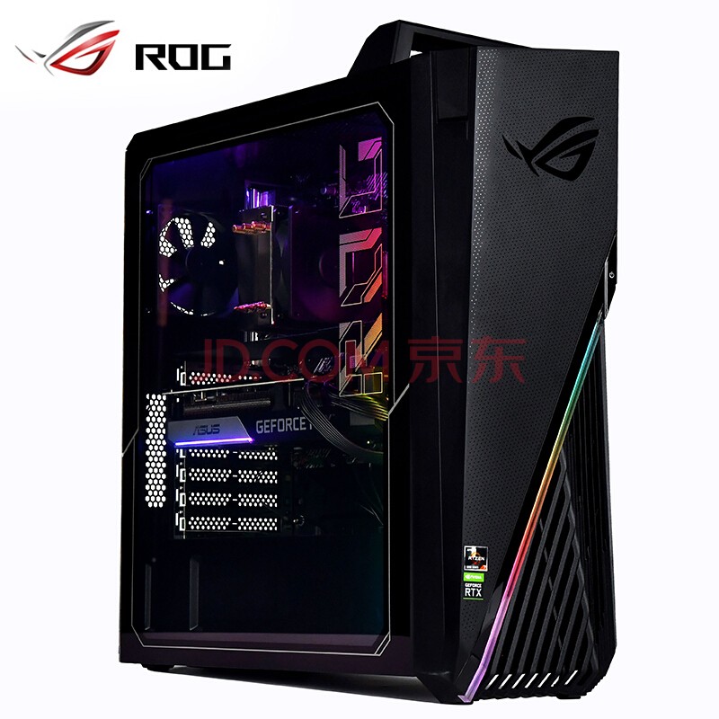 ROG 光魔G35 锐龙R9-5900X RTX3080 游戏台式电脑主机（R9-5900X/RTX3080/16G*2/1T SSD+2T HDD）
